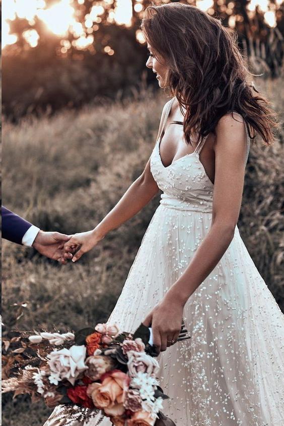 backless straps long a line lace simple bridal gown wedding dresses dmm79 backless straps long a line lace simple bridal gown wedding dresses dmm79
