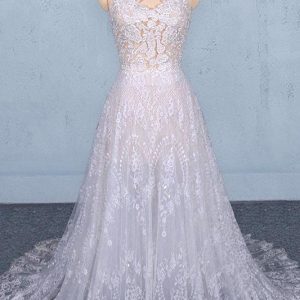 import placeholder for a line spaghetti straps long elegant wed 160220234